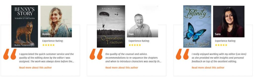 First Editing Featured Authors